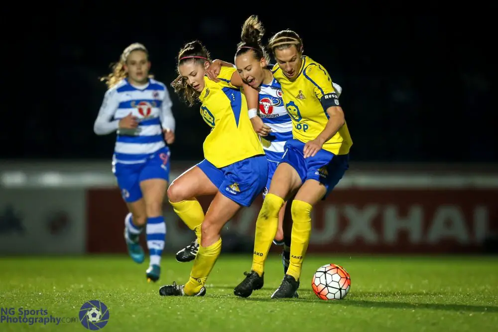 Reading FC Women vs Doncaster Belles. FA WSL1. Photo: Neil Graham.