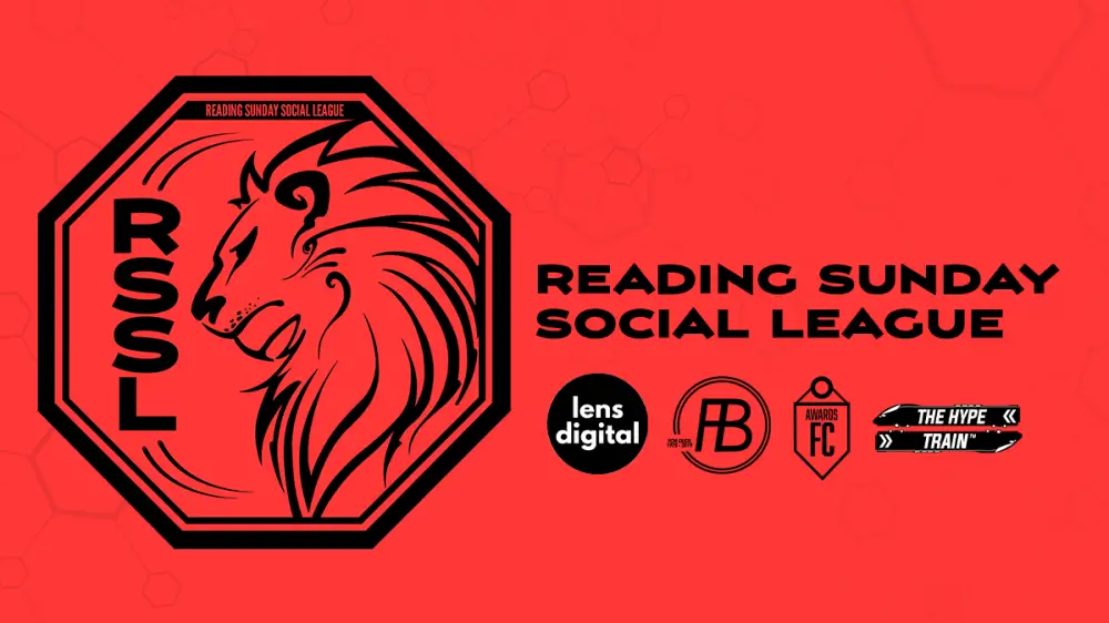 The Reading Sunday Social League header.