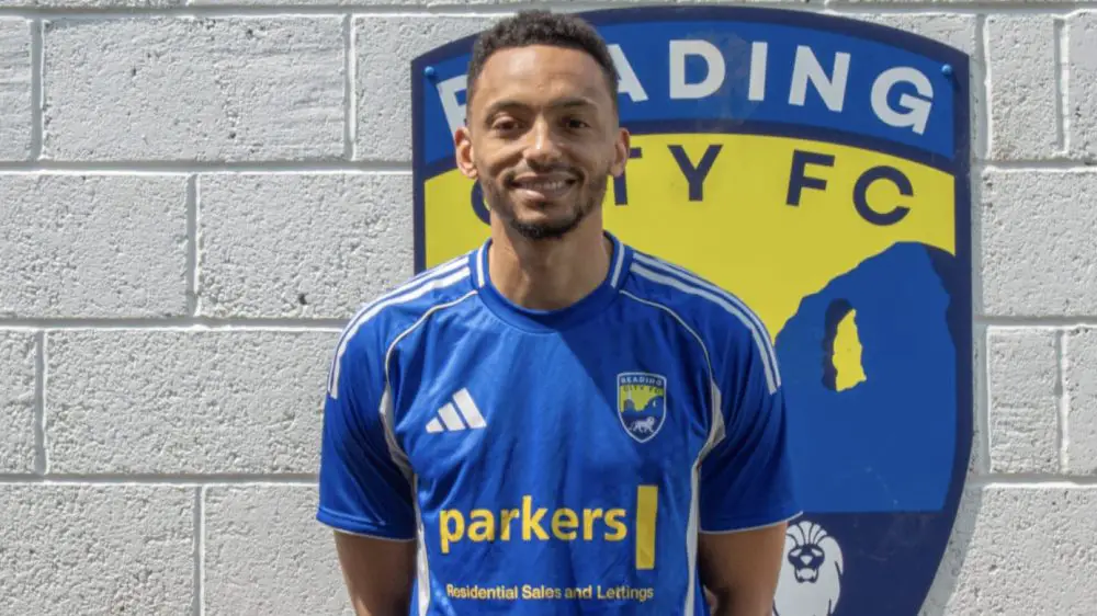 Stefan Brown has joined Reading City. Photo supplied by club.