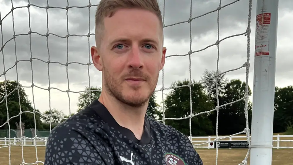 Dan Bailey. Photo: Virginia Water FC.