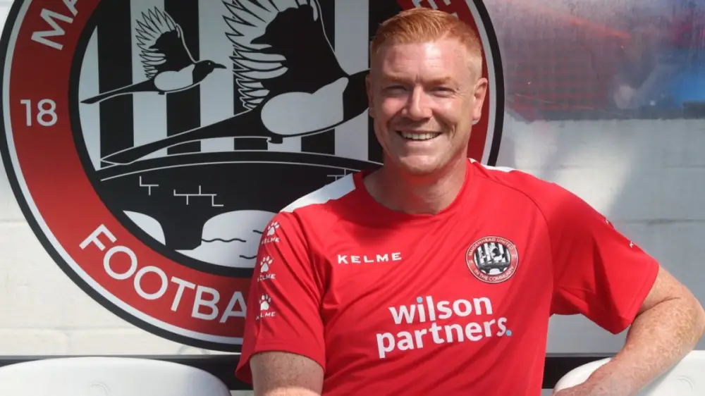 Former Reading striker Dave Kitson has joined Maidenhead United as women's team manager. Photo supplied by MUFC.