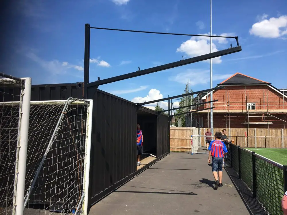 New stand at Bracknell Town FC