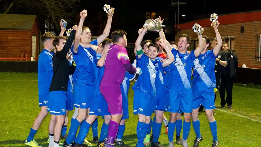 Binfield lift the Fielden Cup Final - 4th May 2016. Photo: Colin Byers.