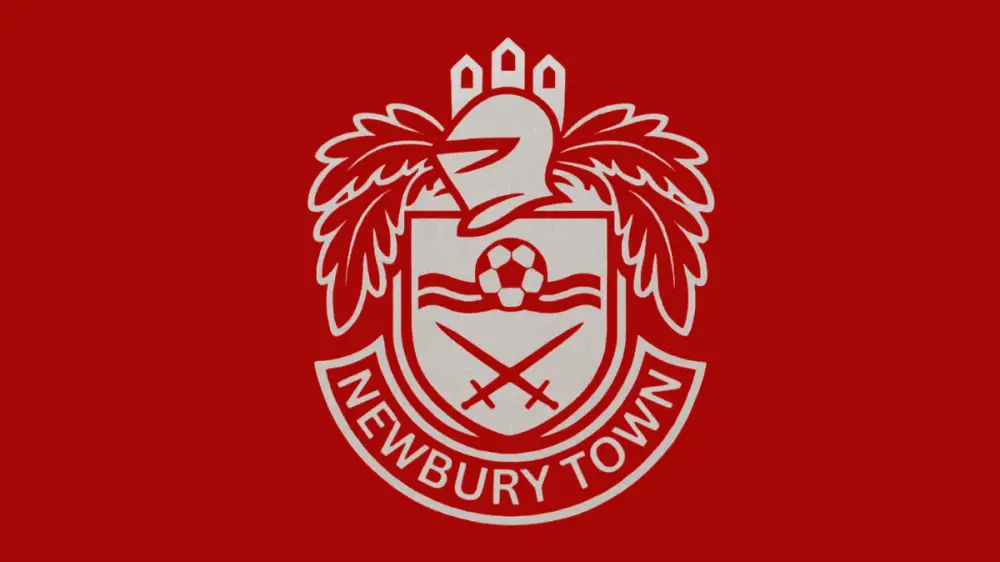 The new Newbury Town badge as the club aims to return to its roots.